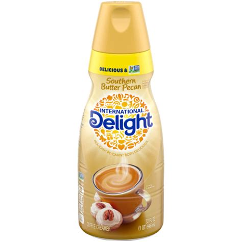 International Delight Southern Butter Pecan Coffee Creamer 32 Oz