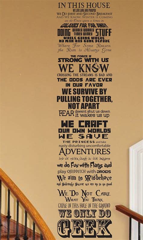 In This House We Do Geek V7 Wall Decal Inspired By Game Of