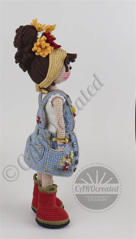 crochet pattern for doll kayla pdf deutsch english etsy canada
