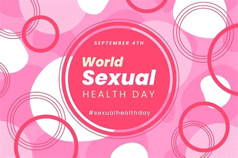 Dia Mundial Da Saúde Sexual Vetor Grátis