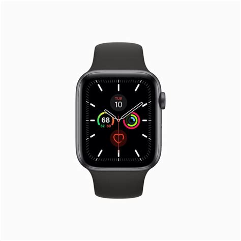 Refurbished Apple Watch Series 5 40mm Cellular Silver Very Good