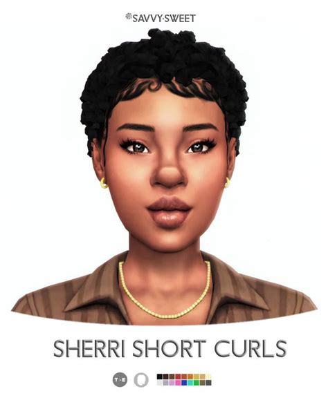 Sherri Short Curls This Hair Was Inspired By Mac ‘s Curly Chop
