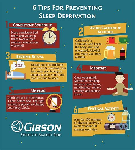 6 Tips For Preventing Sleep Deprivation