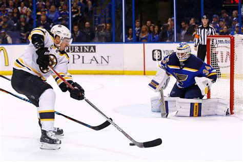 Brad Marchand Scores Twice As Bruins Beat Blues 5 3