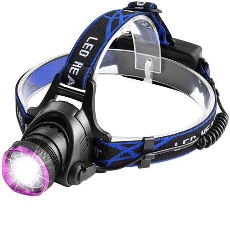 Camping And Hiking Equipment Super Bright 2000lm Led Headlamp Usb