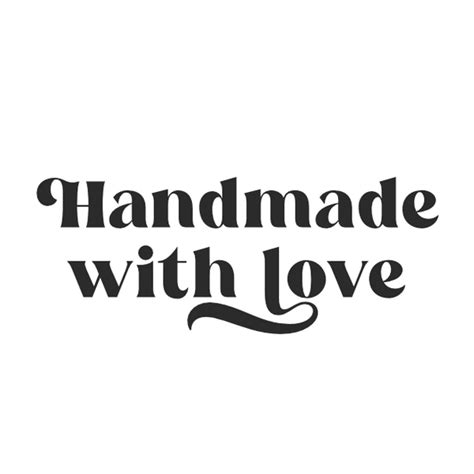 Handmade With Love Glamour White Sticker Sheet Easyclp