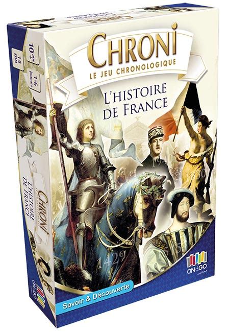 Chroni : L'Histoire de France - Jeux de société - Boutique Espritjeu.com