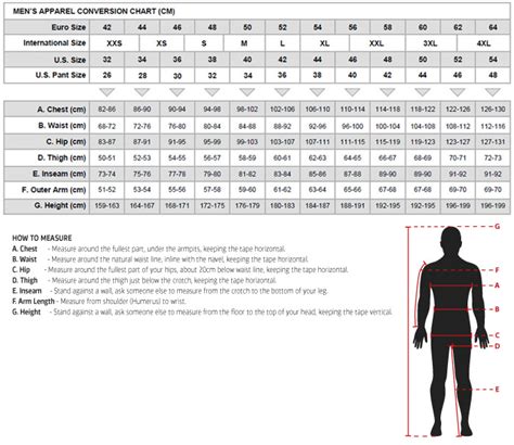 H And M European Size Guide