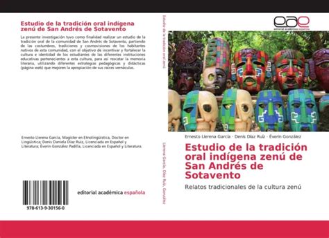 ESTUDIO DE LA tradición oral indígena zenú de San Andrés de Sotavento Buch EUR