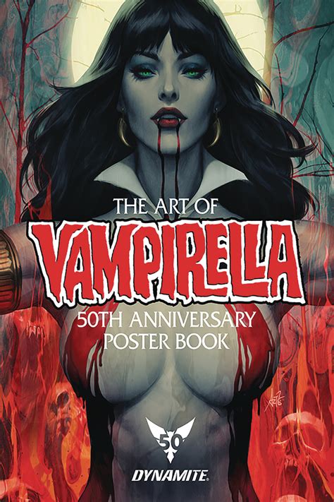The Art Of Vampirella 50th Anniversary Poster Book First Comics News