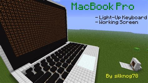 Macbook Pro Minecraft Project