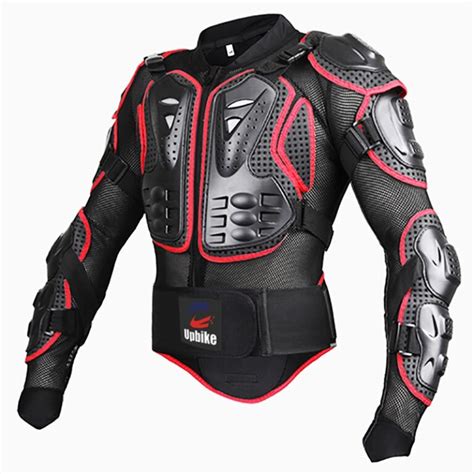 Upbike Motorcycle Full Body Armor Protection Jackets Motocross Racing Clothing Suit Moto Riding