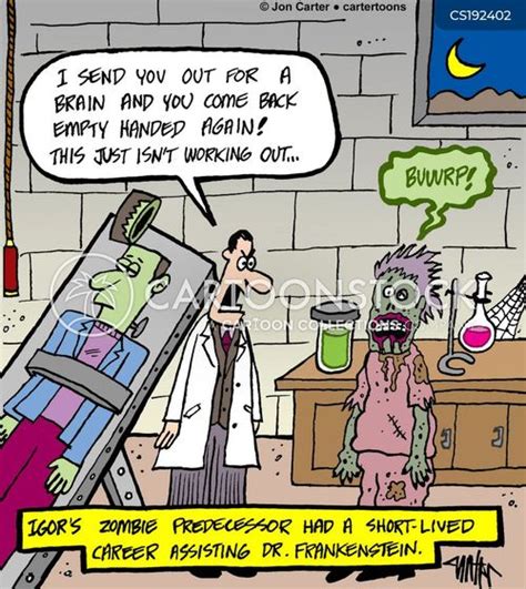Victor Frankenstein Cartoons And Comics Funny Pictures From Cartoonstock