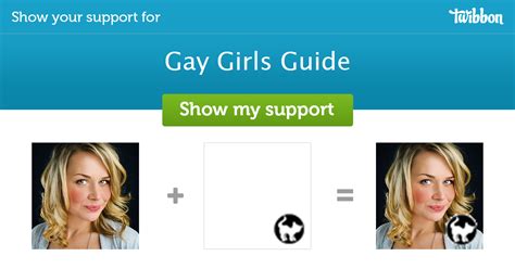 Gay Girls Guide Support Campaign Twibbon