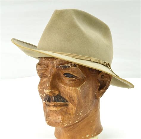 Vintage John Bstetson Cowboy Hat For Mexican Market