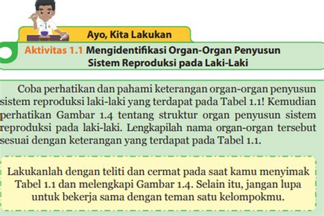 Kunci Jawaban IPA Kelas Halaman Mengidentifikasi Organ Penyusunan Sistem Reproduksi Pada