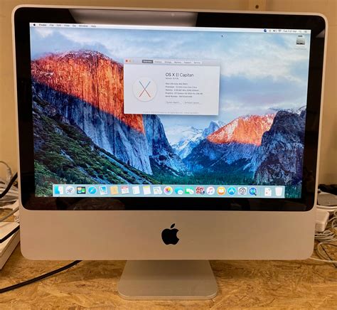 Apple Imac 20 Inch October 2007 24ghz Intel Core 2 Duo Ma877ll