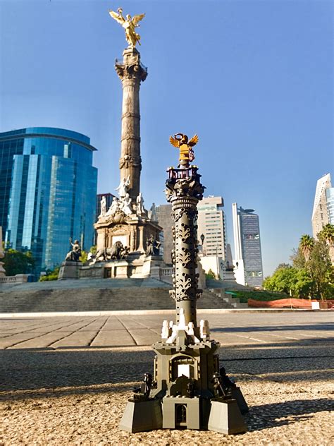 Mexico city's most representative landmark. Convertirán "El Ángel de la Independencia" en figura real ...