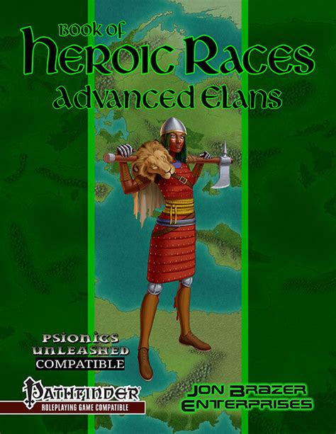 Book Of Heroic Races Advanced Elans Pfrpg Open Gaming Store
