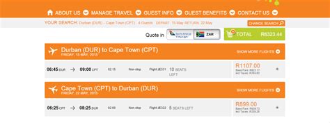 Flight Prices That Will Be Blow Your Mind Domestic Flights South Africa