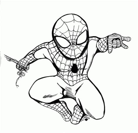 Baby Spiderman Drawing At Getdrawings Free Download