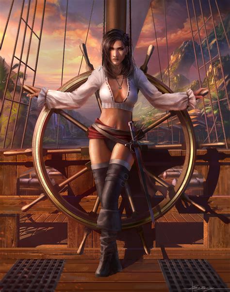 The Siren By Dropdeadcoheed Fantasy Female Warrior Fantasy Women Fantasy Girl Pirate Art