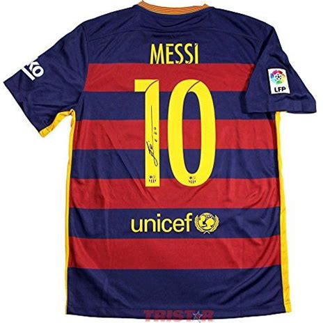 Lionel Messi Signed Jersey Nike Autographed Soccer Jerseys You
