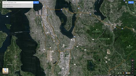 Renton Washington Map