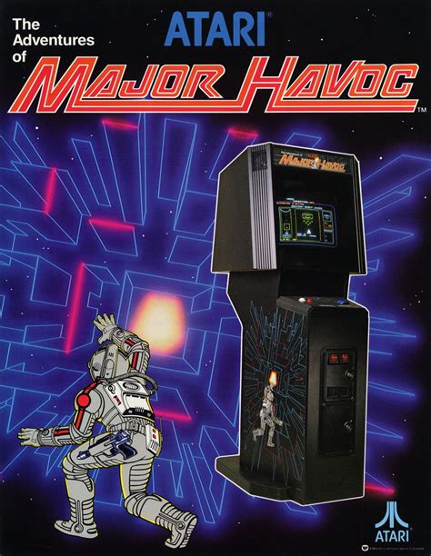 The Adventures Of Major Havoc Atari Video Games Atari Games Retro Arcade Games Mini