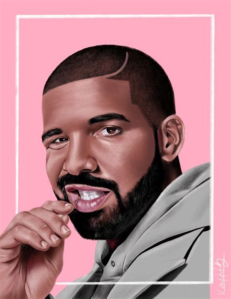 Drake Art Done By Kayan Hamadeh Drake Art Hip Hop Art Art