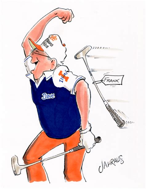Winning Golfer Cartoon Funny Gift For Winning Golfer