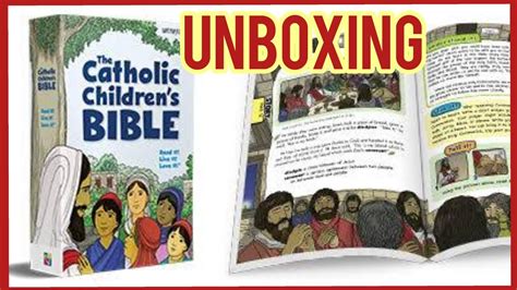 Unboxing Catholic Childrens Bible Saint Marys Press Youtube