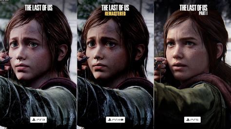 Sad Ellie The Last Of Us From Ps3 To Ps5 In One Picture