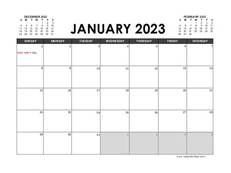 2023 Calendar Planner South Africa Excel Free Printable Templates