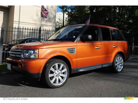 2006 Vesuvius Orange Metallic Land Rover Range Rover Sport Supercharged