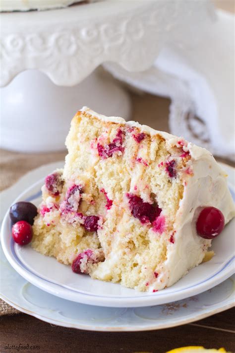 A fantastic alternative festive dessert with a crunchy ginger base and creamy filling. Cranberry Orange Cake