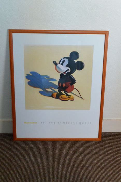 The Art Of Mickey Mouse Art Print Wayne Thiebaud 1988 Catawiki