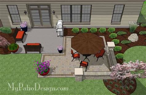 How to build redwood and stone steps 8 steps. DIY Patio Addition Design with Seat Wall | Download Plan - MyPatioDesign.com