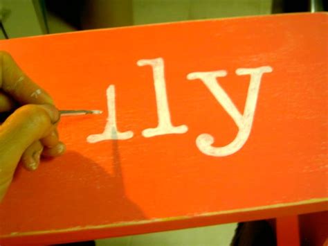 How To Paint Perfect Letters On Wood Make