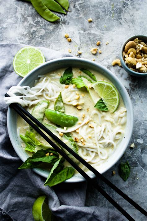 The Creamiest Vegan Thai Green Curry Earth And Oven