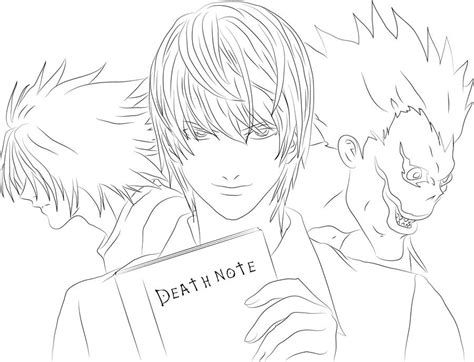 Yagami Light And L And Ryuk By Lanasweis On Deviantart