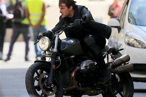 Tom Cruise Ethan Hunt Bmw R Ninet Scrambler Bike Gang Mission