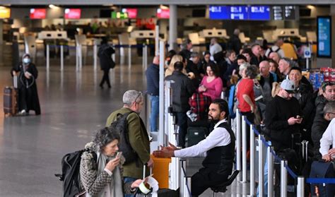 Tens Of Thousands Grounded In German Airport Security Staff Strike