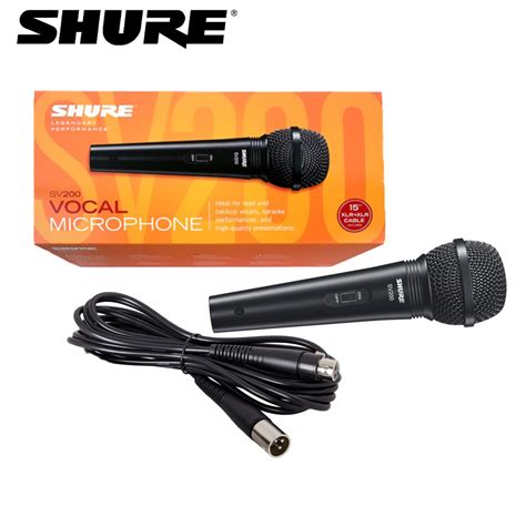Shure Wired Microphone Sv200 Gw Electric Sdn Bhd
