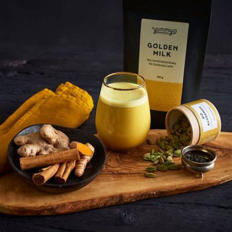 bio gewürzmischung für golden milk kurkuma latte yummy organics