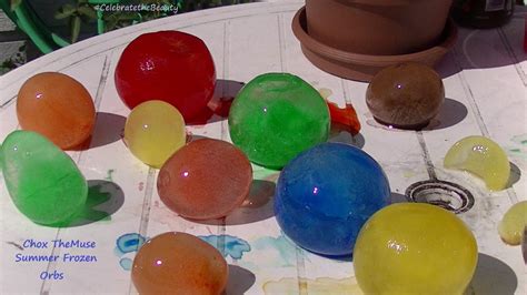 Summer Frozen Orbs Water Balloons In The Freezer Vr Youtube