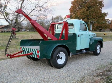 1952 Ford F 3 Tow Truck Tow Truck Trucks Towing