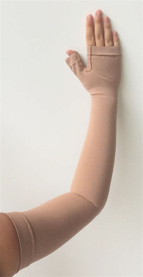 The Natural Lymphedema Garments Lymphedema Sleeve With Gauntlet