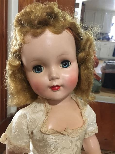 Sweet Sue Walking Doll Larger Original Dress Vintage Aprox 1953