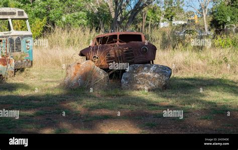 Classic Abandoned Cars Stock Photo Alamy